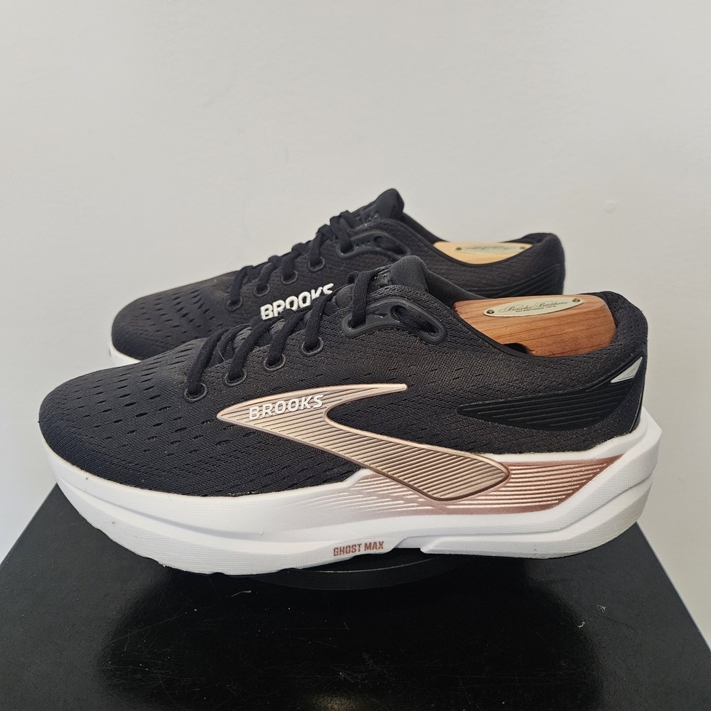 Brooks Ghost Max 3 Black Rose Gold Women's Size 9D Wide - Picture 6 of 10